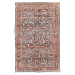 Early 20th Century Persian Bidjar Accent Rug