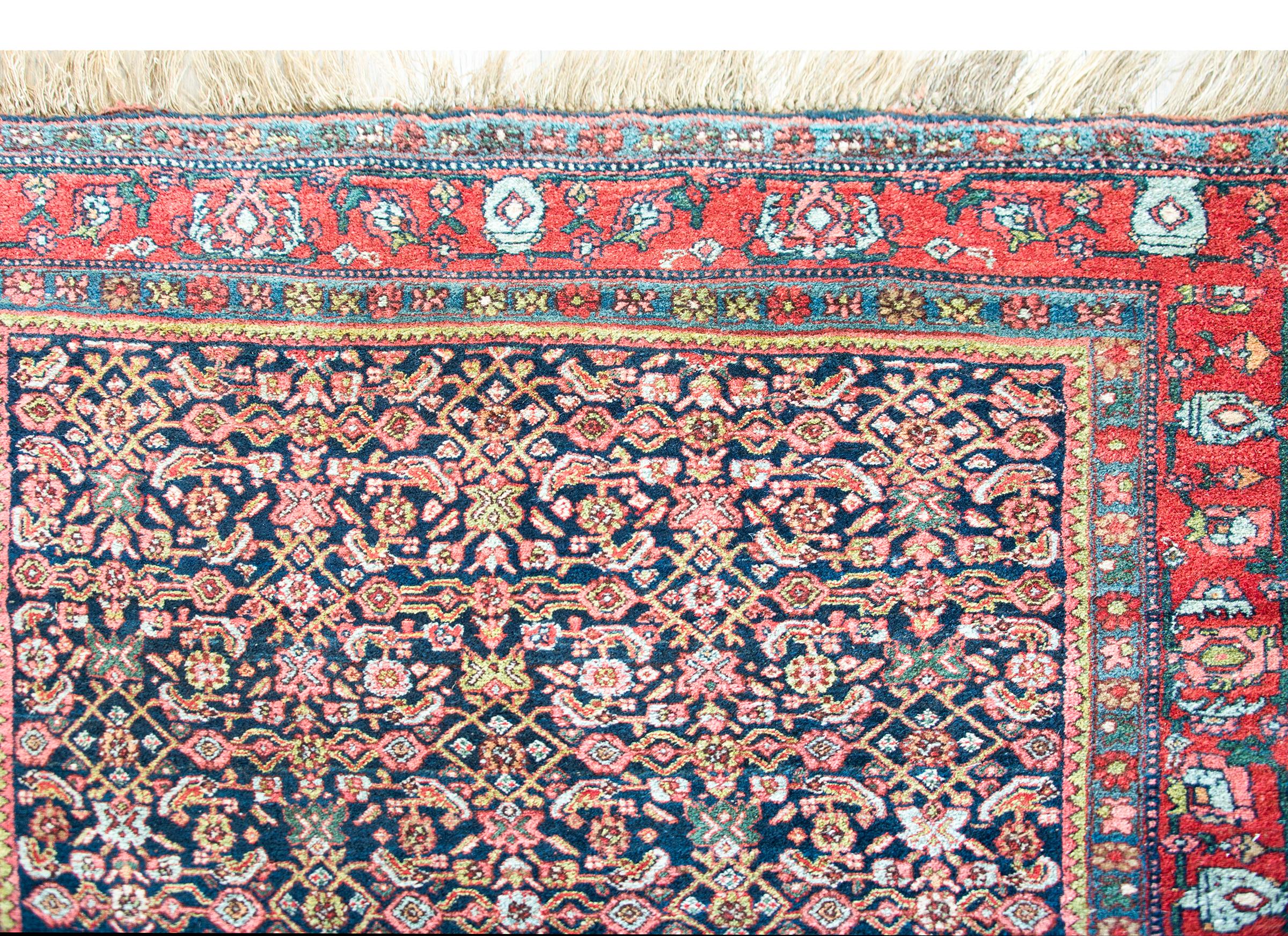 Early 20th Century Persian Bidjar Rug For Sale 4