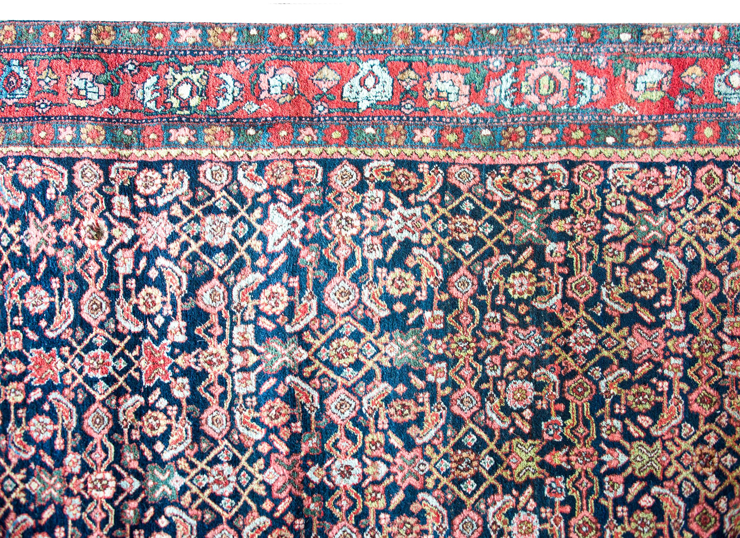 Early 20th Century Persian Bidjar Rug For Sale 5