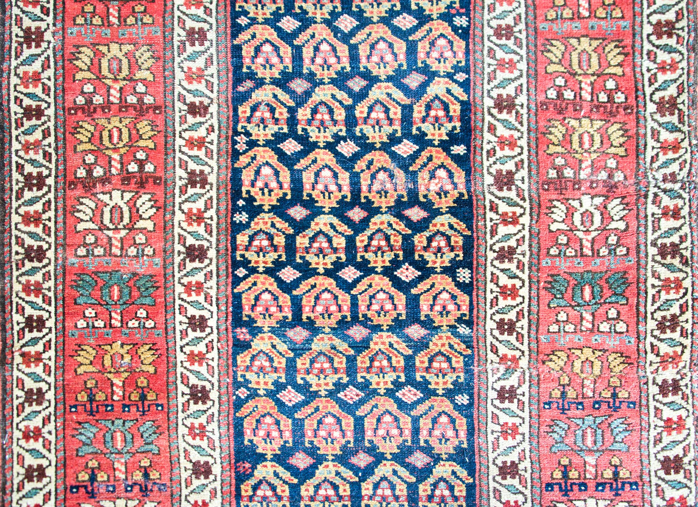 Tribal Early 20th Century Persian Bidjar Rug For Sale