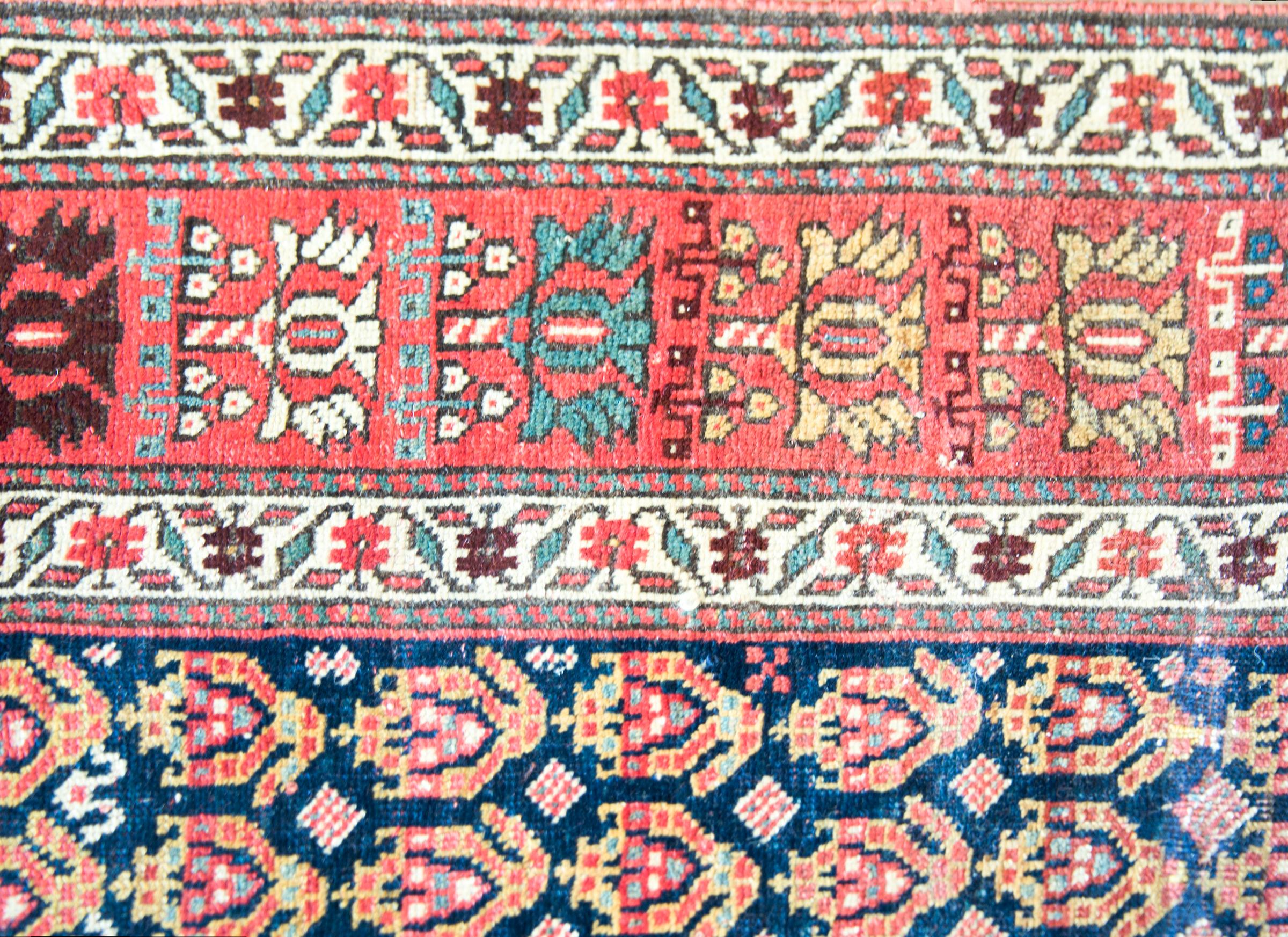 Early 20th Century Persian Bidjar Rug For Sale 1