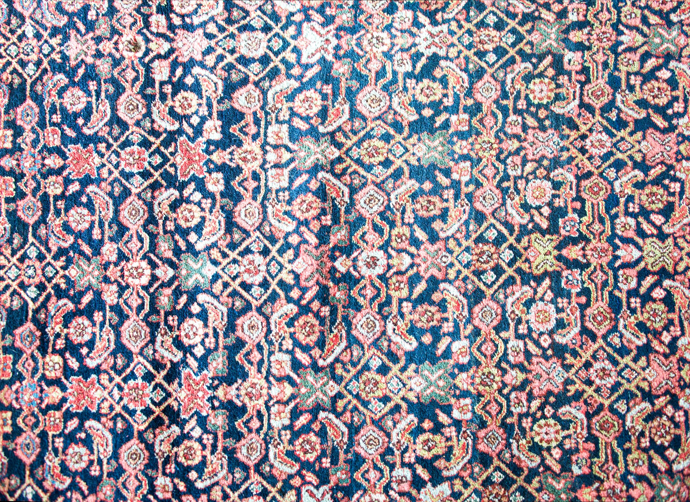 Early 20th Century Persian Bidjar Rug For Sale 1