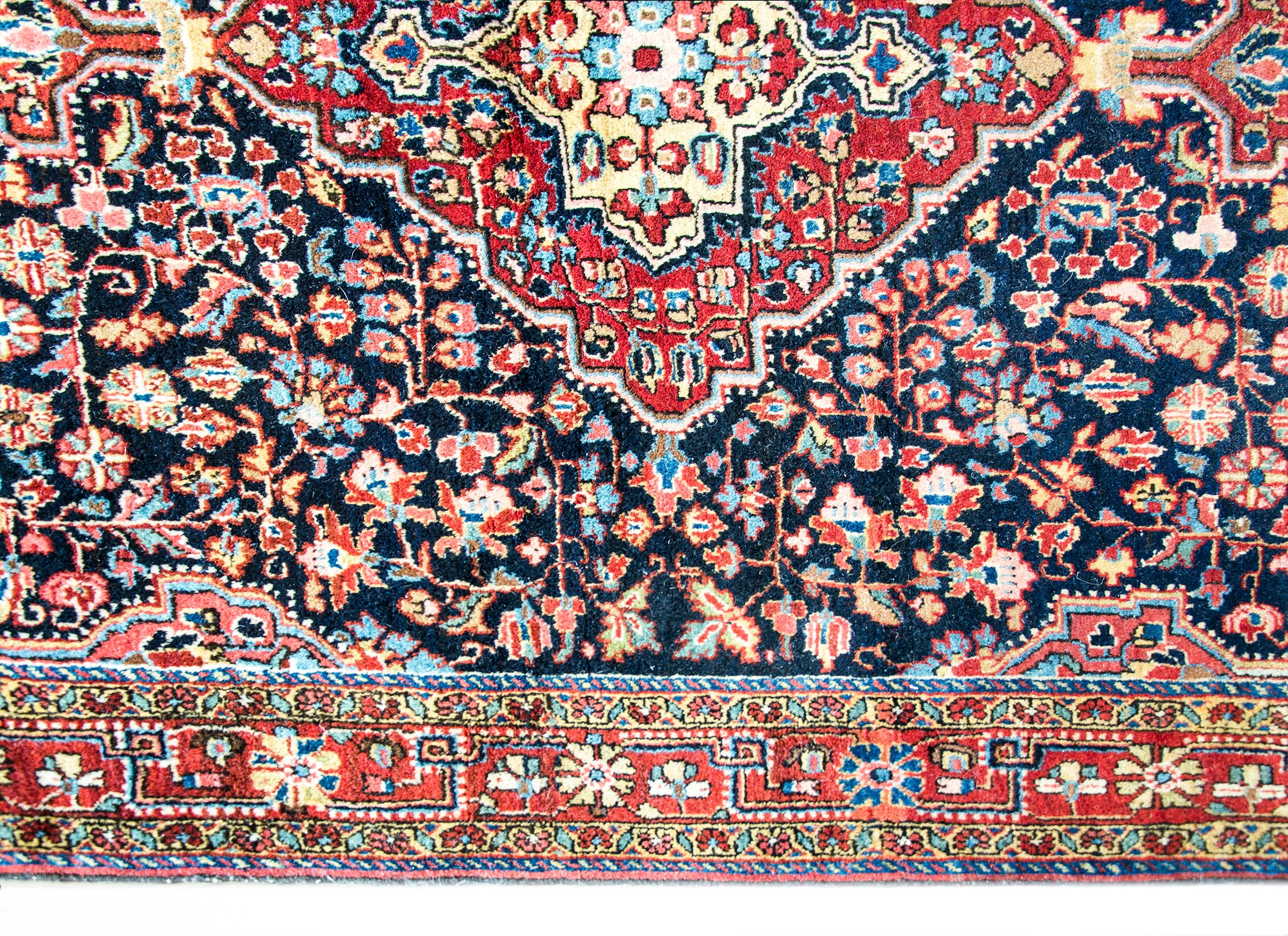 Early 20th Century Persian Bidjar Rug For Sale 1