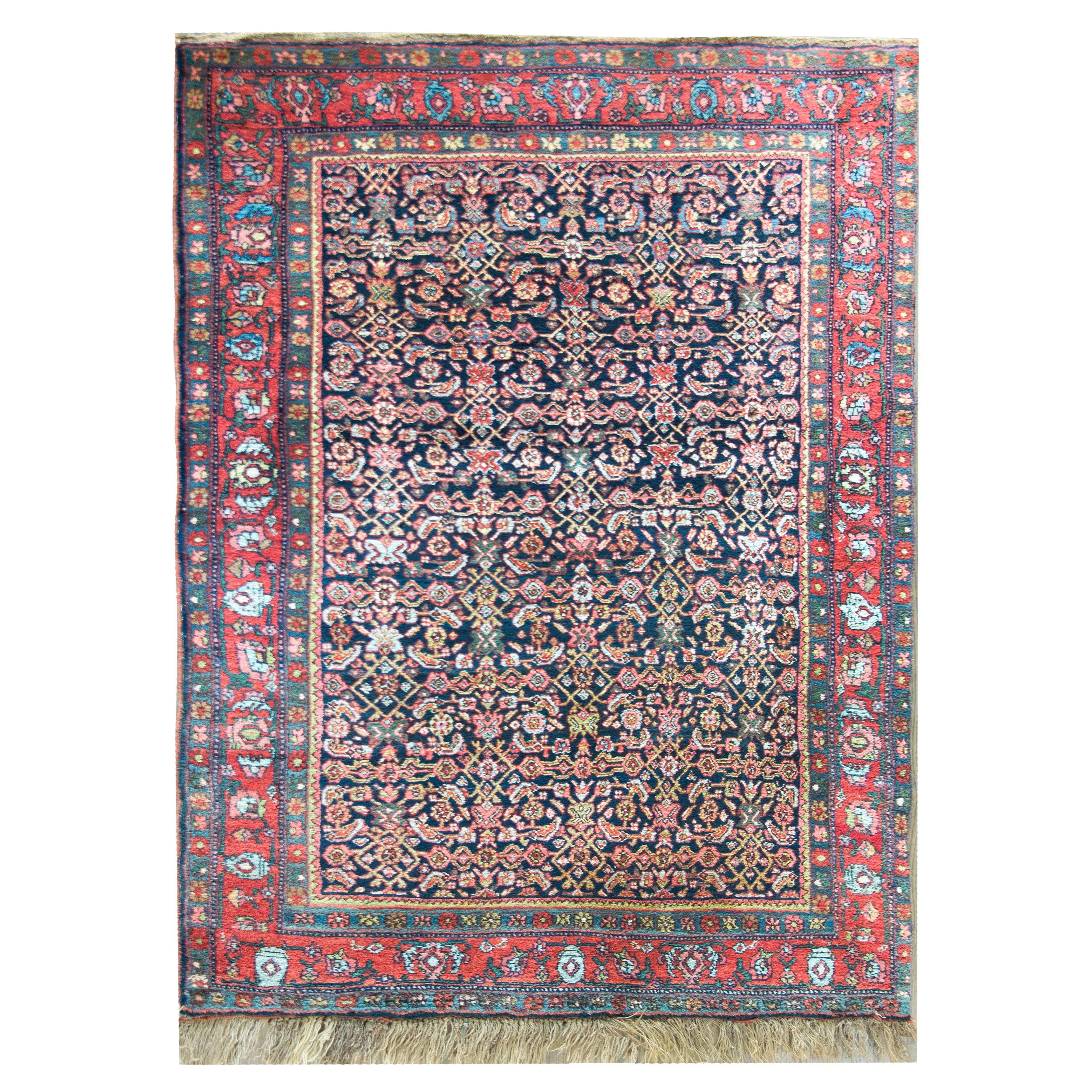 Early 20th Century Persian Bidjar Rug For Sale