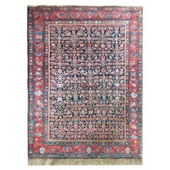 Antique Early 20th Century Persian Bidjar Rug