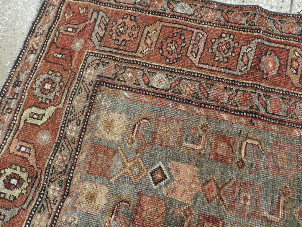 Perse Tapis d'appoint persan Bidjar du début du 20e siècle en vente