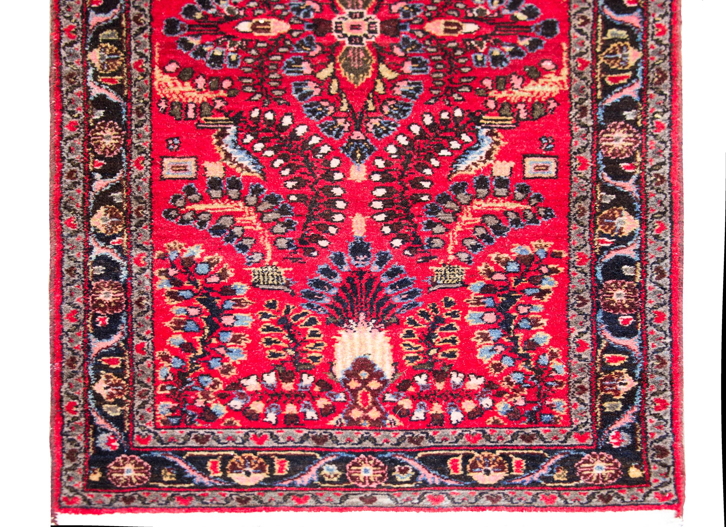 Early 20th Century Persian Dargazin Rug For Sale 1