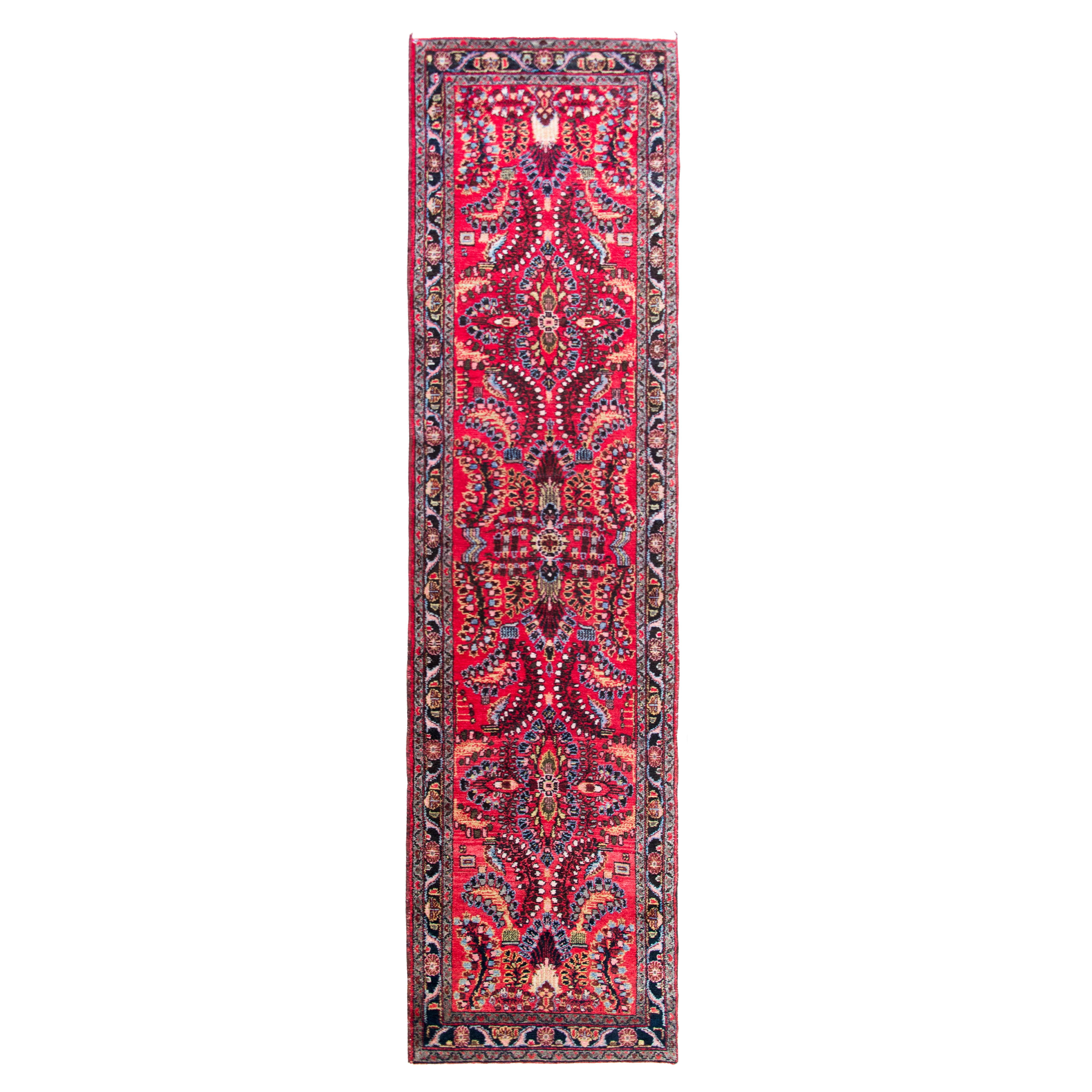 Persischer Dargazin-Teppich aus dem frühen 20. im Angebot