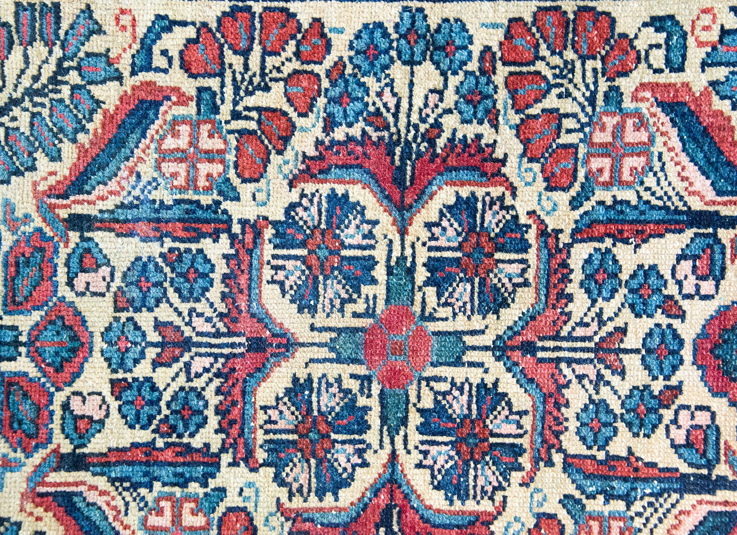 Alfombra Persa Dargazine de principios del siglo XX en venta 5