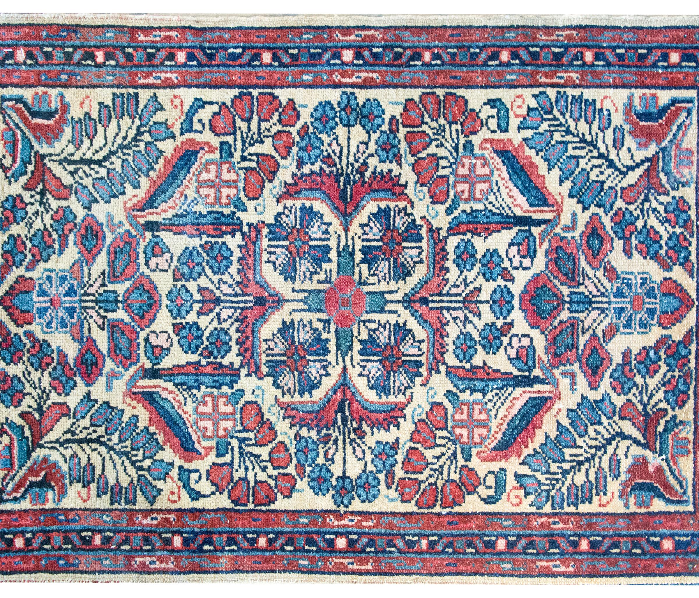 Alfombra Persa Dargazine de principios del siglo XX Tribal en venta