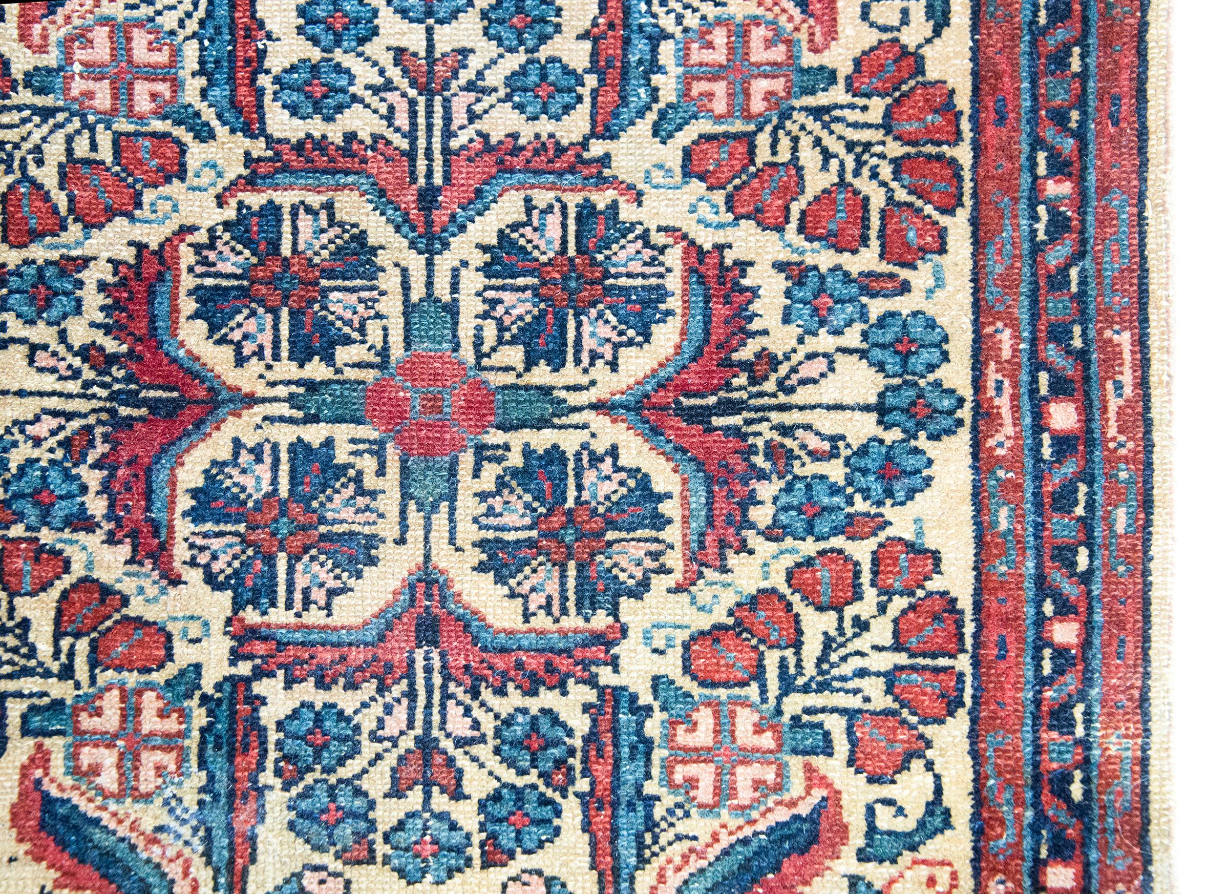 Alfombra Persa Dargazine de principios del siglo XX Lana en venta