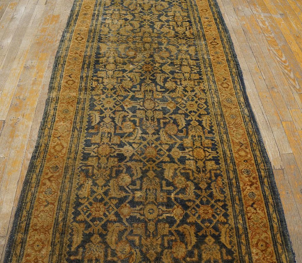 Hand-Knotted Early 20th Century Persian Farahan Carpet ( 3' x 20'4
