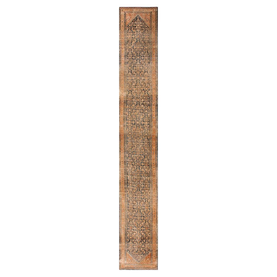 Tapis persan Farahan du début du 20ème siècle ( 3' x 20'4" - 91 x 620 )