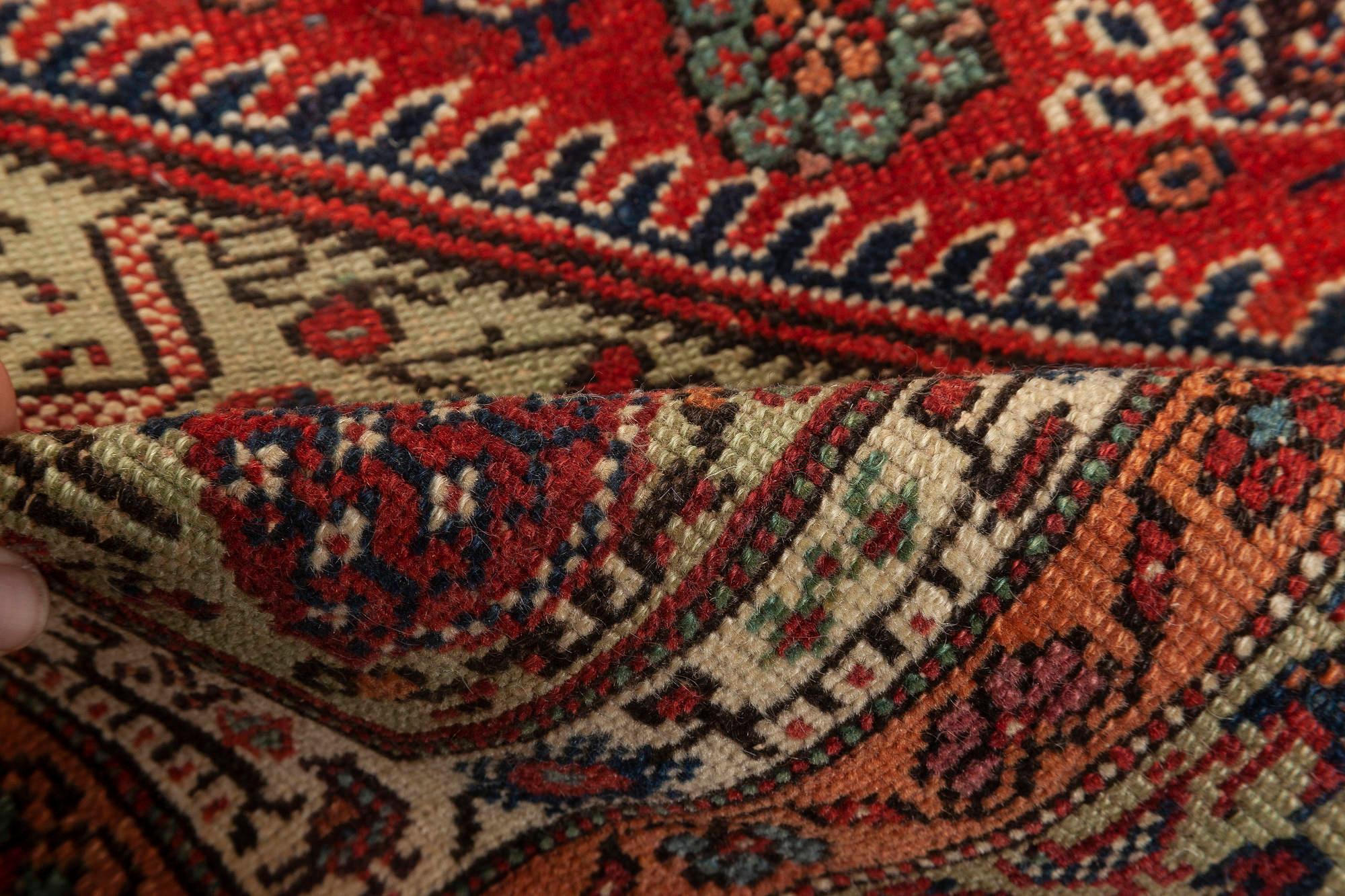 Hand-Knotted Early 20th Century Persian Feraghan Handmade Rug For Sale