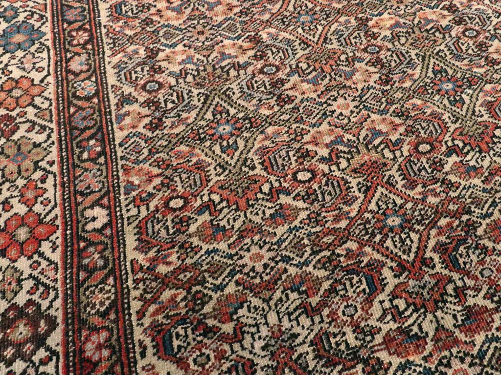 Perse Early 20th Century Persian Fereghan Accent Rug en vente