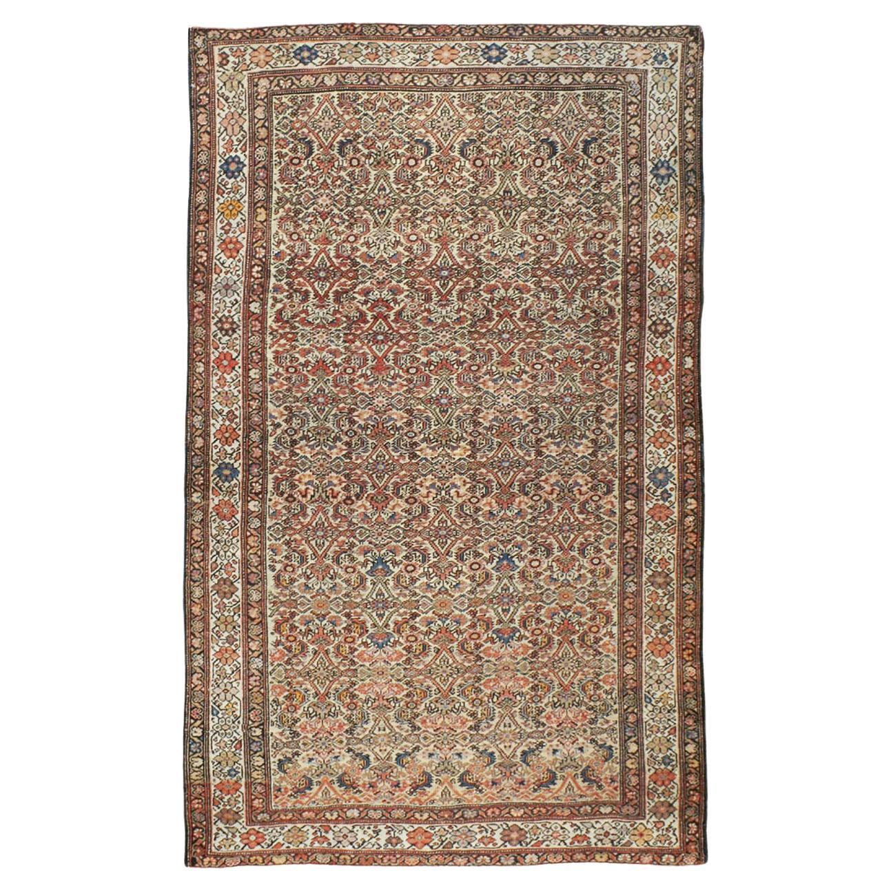 Early 20th Century Persian Fereghan Accent Rug
