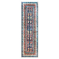 Persischer Ganjeh-Teppich aus dem frühen 20.