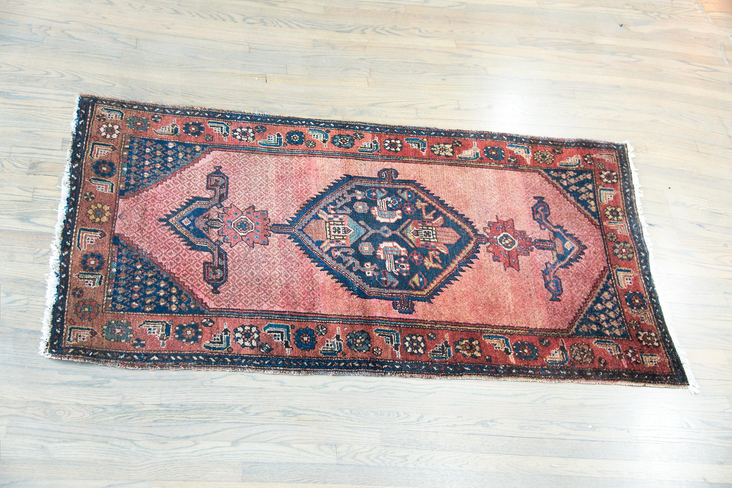 Alfombra persa Hamadan de principios del siglo XX en venta 8