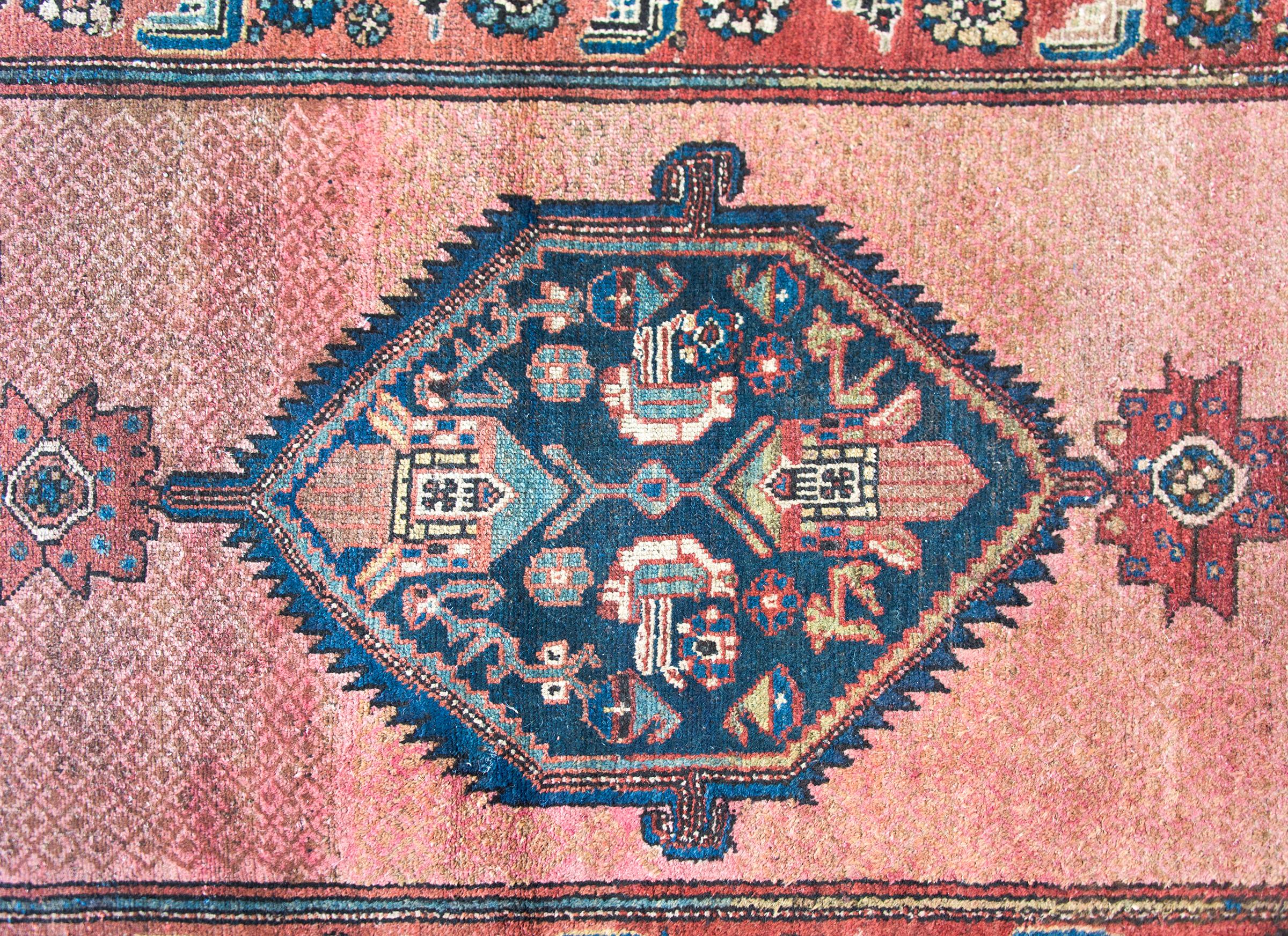 Alfombra persa Hamadan de principios del siglo XX Lana en venta
