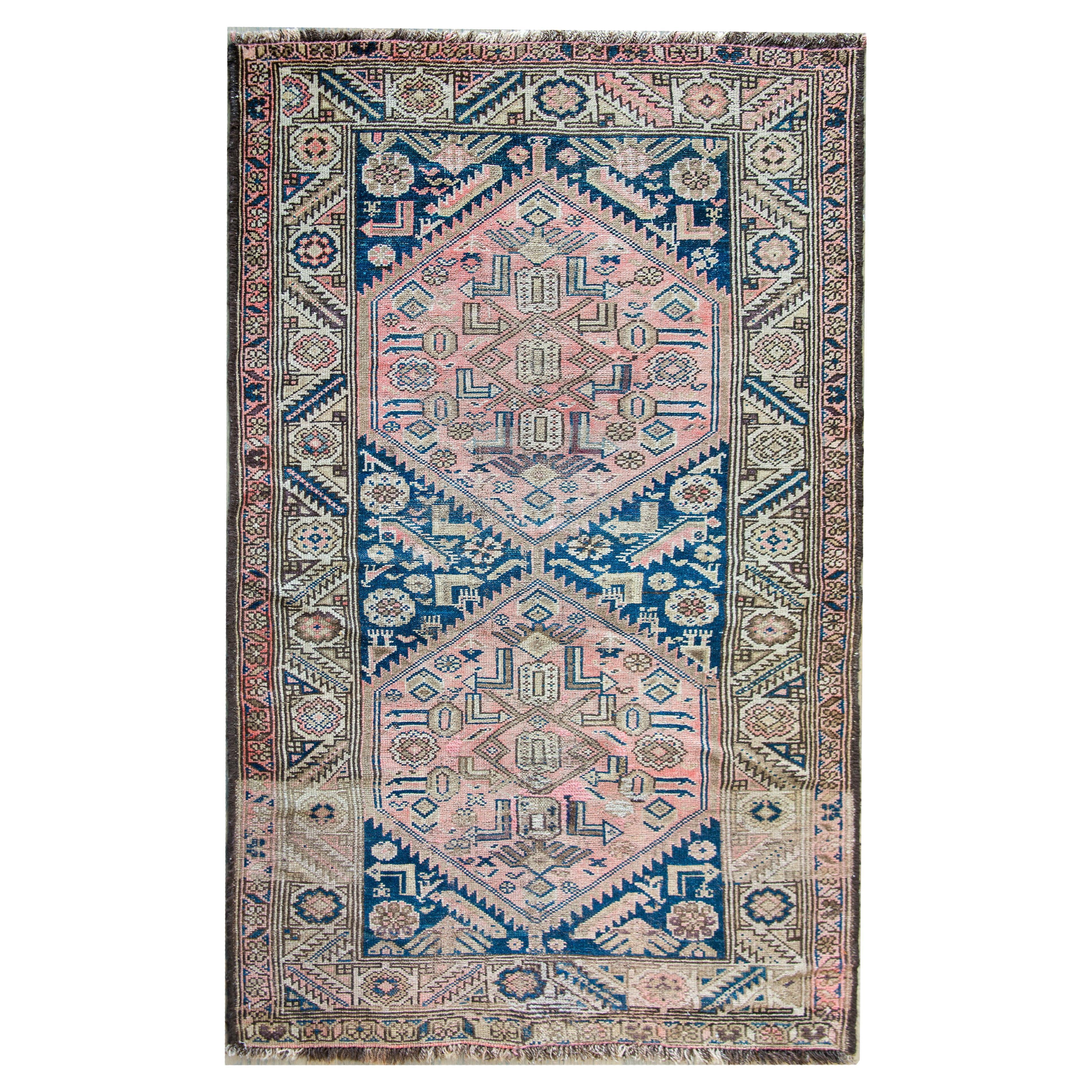 Early 20th Century, Persian Hamadan Rug For Sale