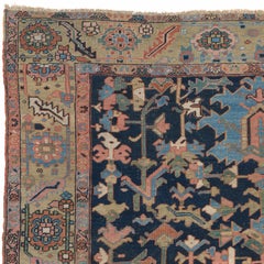 Early 20th Century Persian Heriz Rug