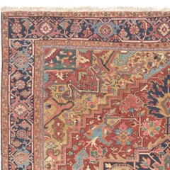 Early 20th Century Persian Heriz Rug