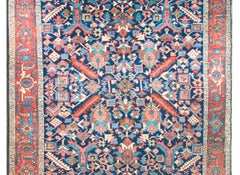 Early 20th Century Persian Heriz Rug