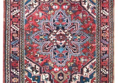 Early 20th Century Persian Heriz Rug
