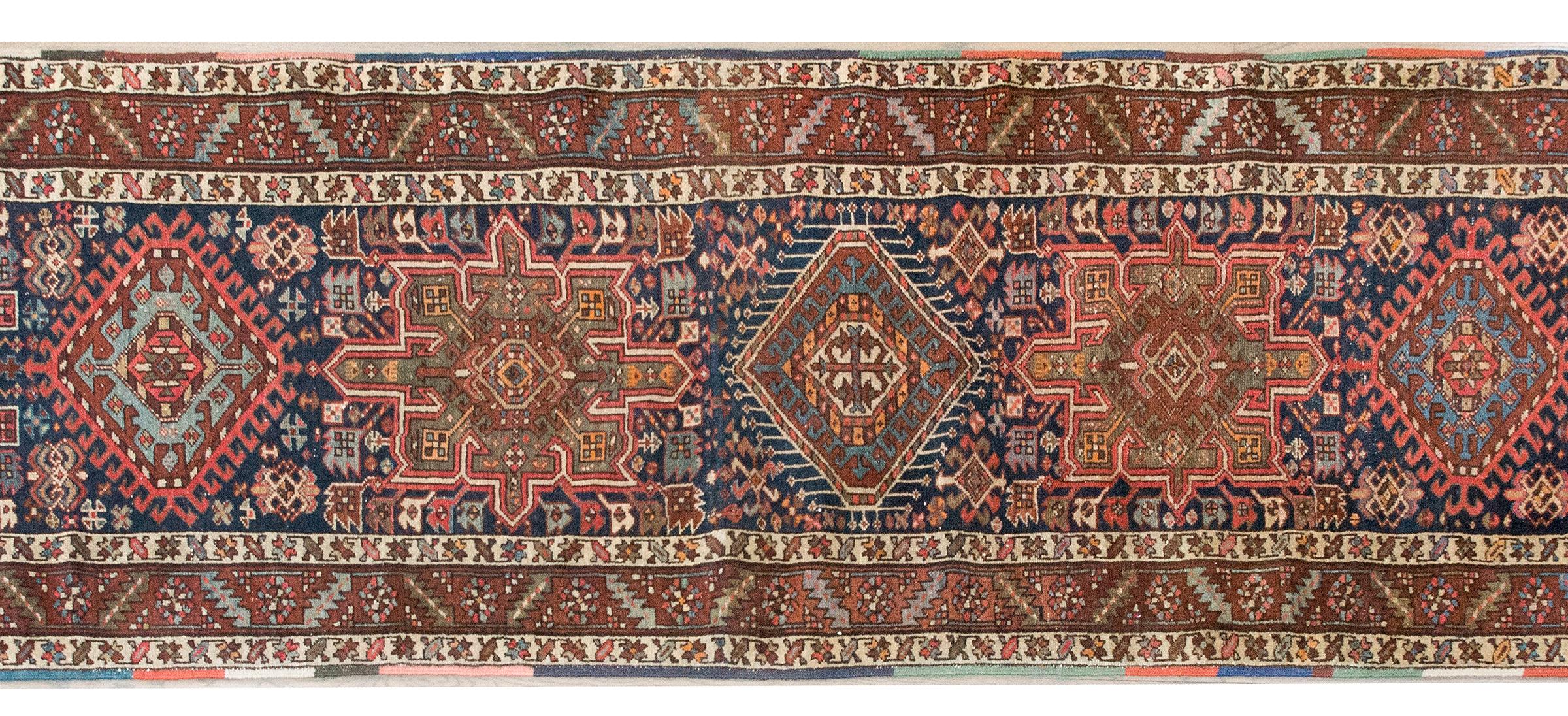 Heriz Serapi Early 20th Century Persian Heriz Rug For Sale
