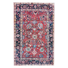 Early 20th Century Persian Heriz Rug