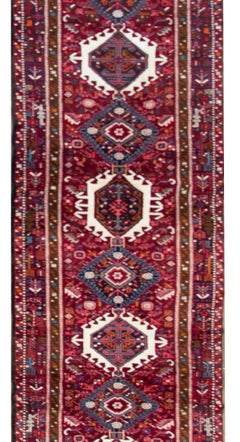 Early 20th Century Persian Heriz Runner