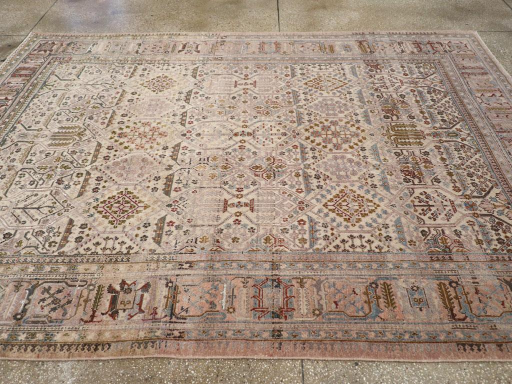 Alfombra de acento persa Joshegan de principios del siglo XX Persa en venta