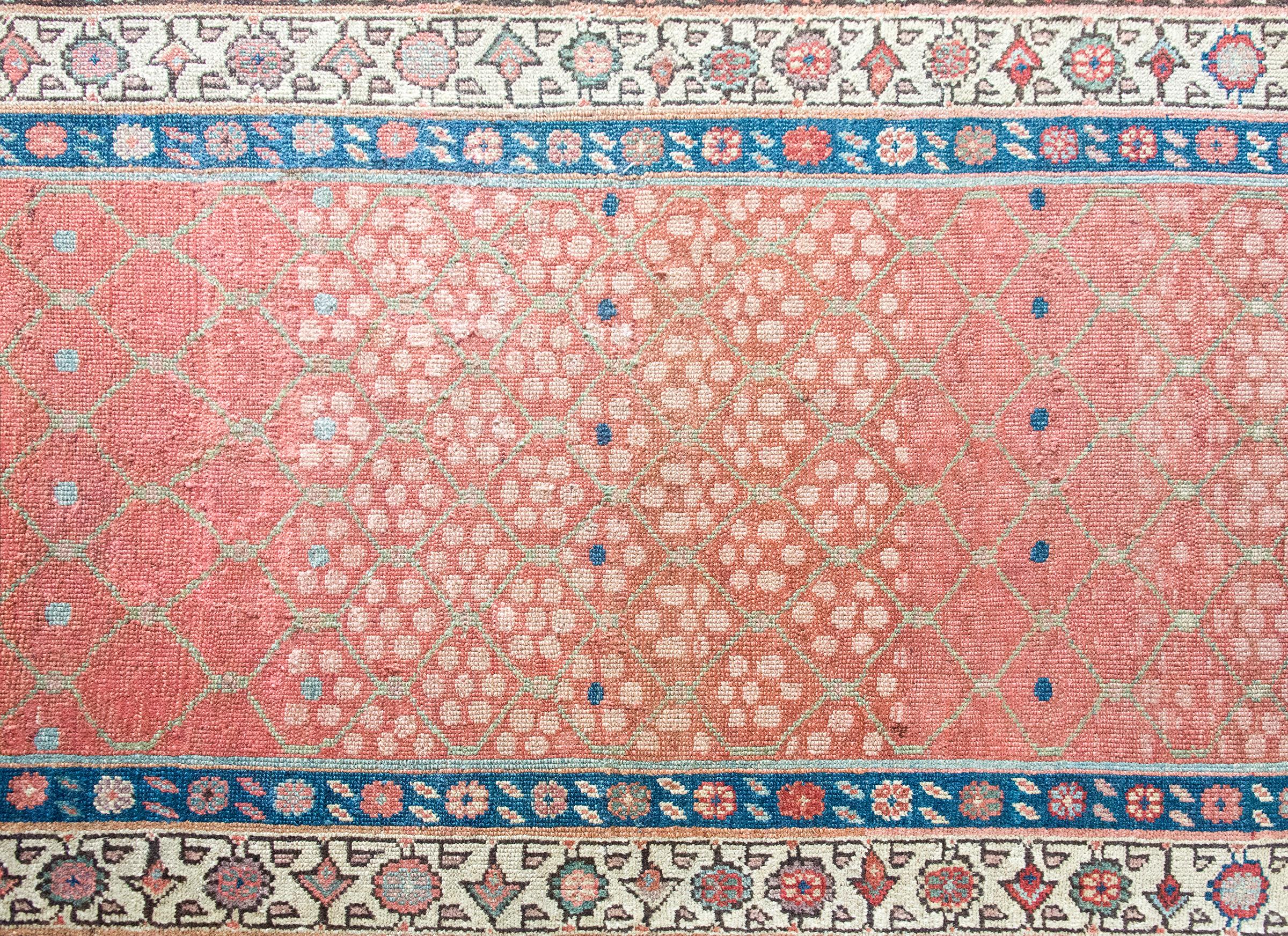 Early 20th Century Persian Karabakh Runner For Sale 6