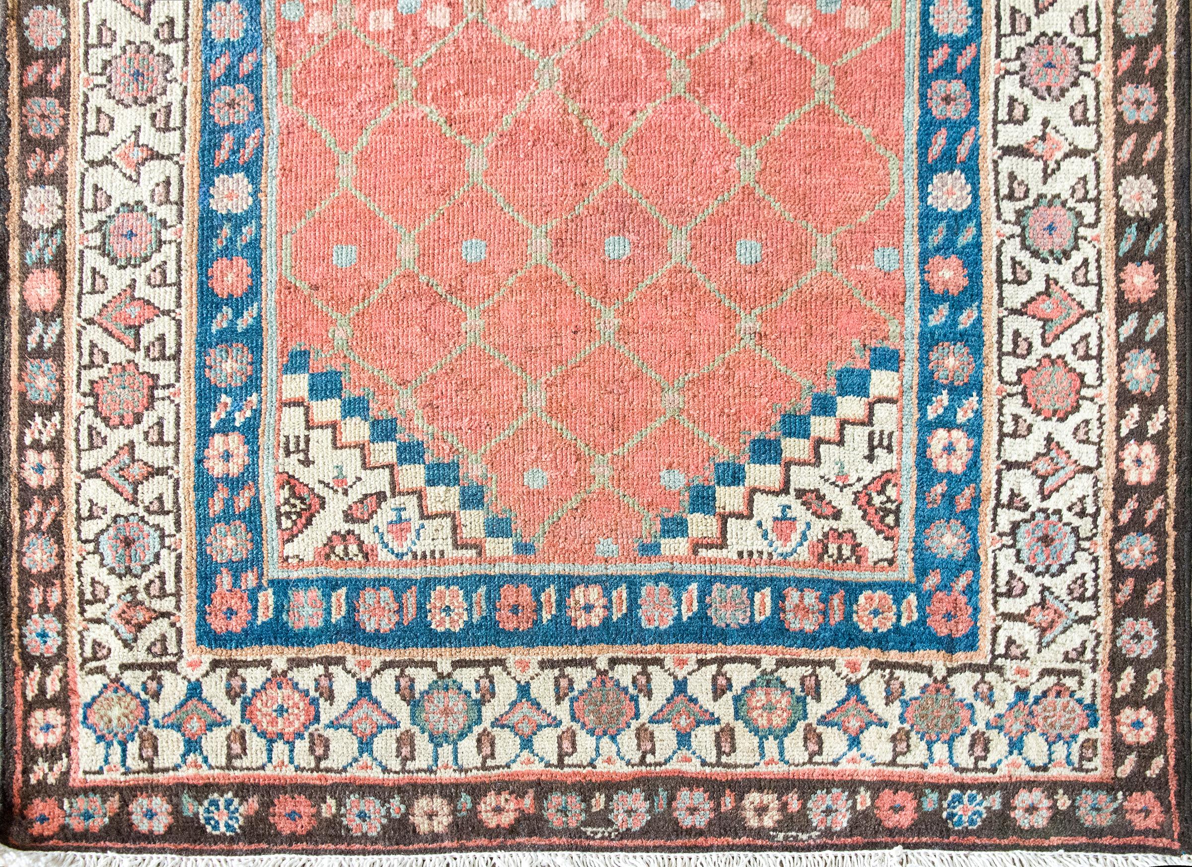 Early 20th Century Persian Karabakh Runner For Sale 1