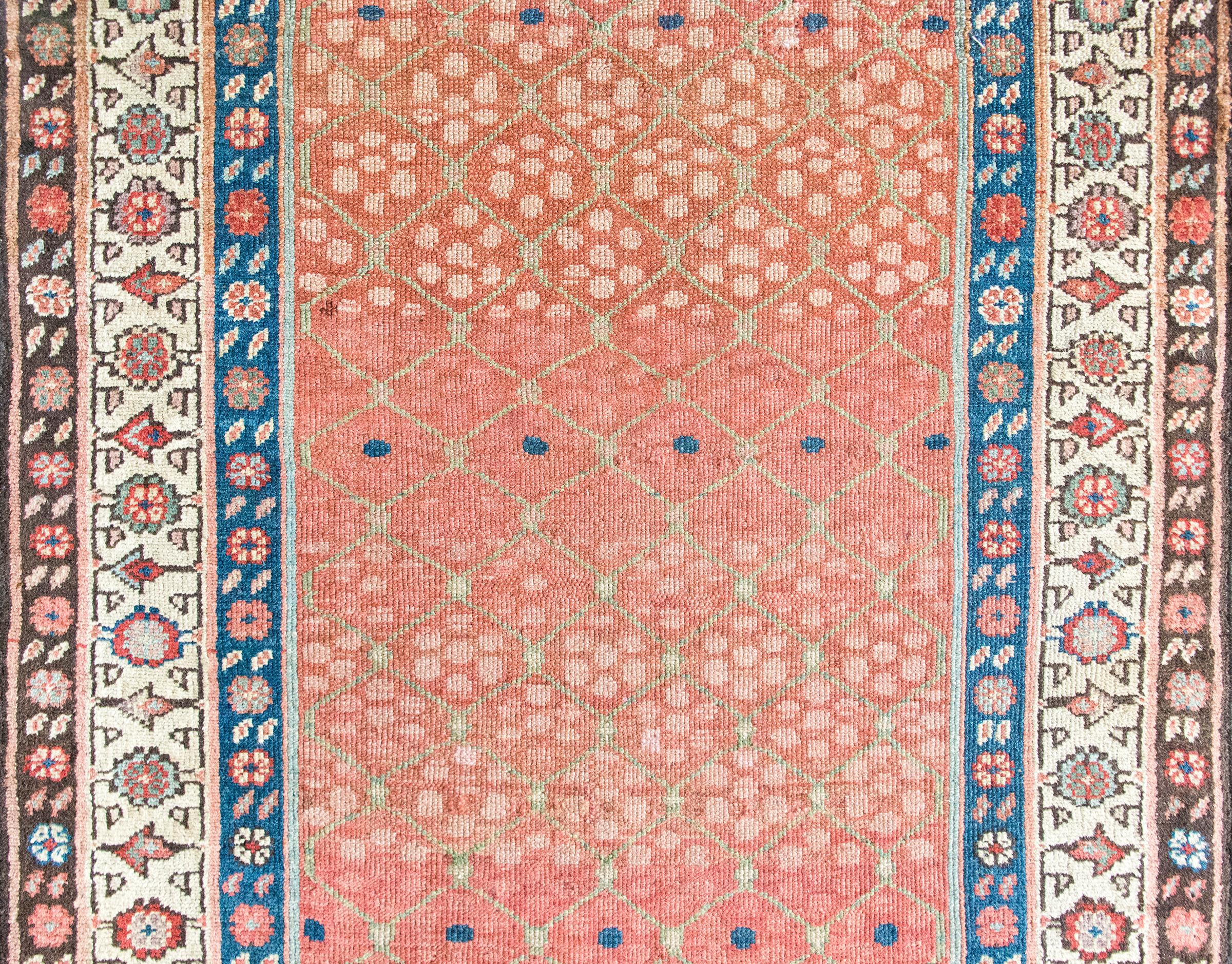 Early 20th Century Persian Karabakh Runner For Sale 2