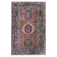 Persischer Karaja-Teppich aus dem frühen 20.