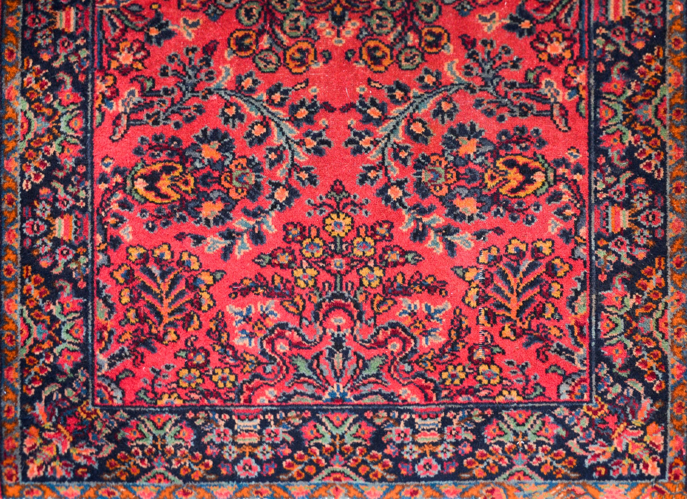 Wool Early 20th Century Persian Karastan Rug