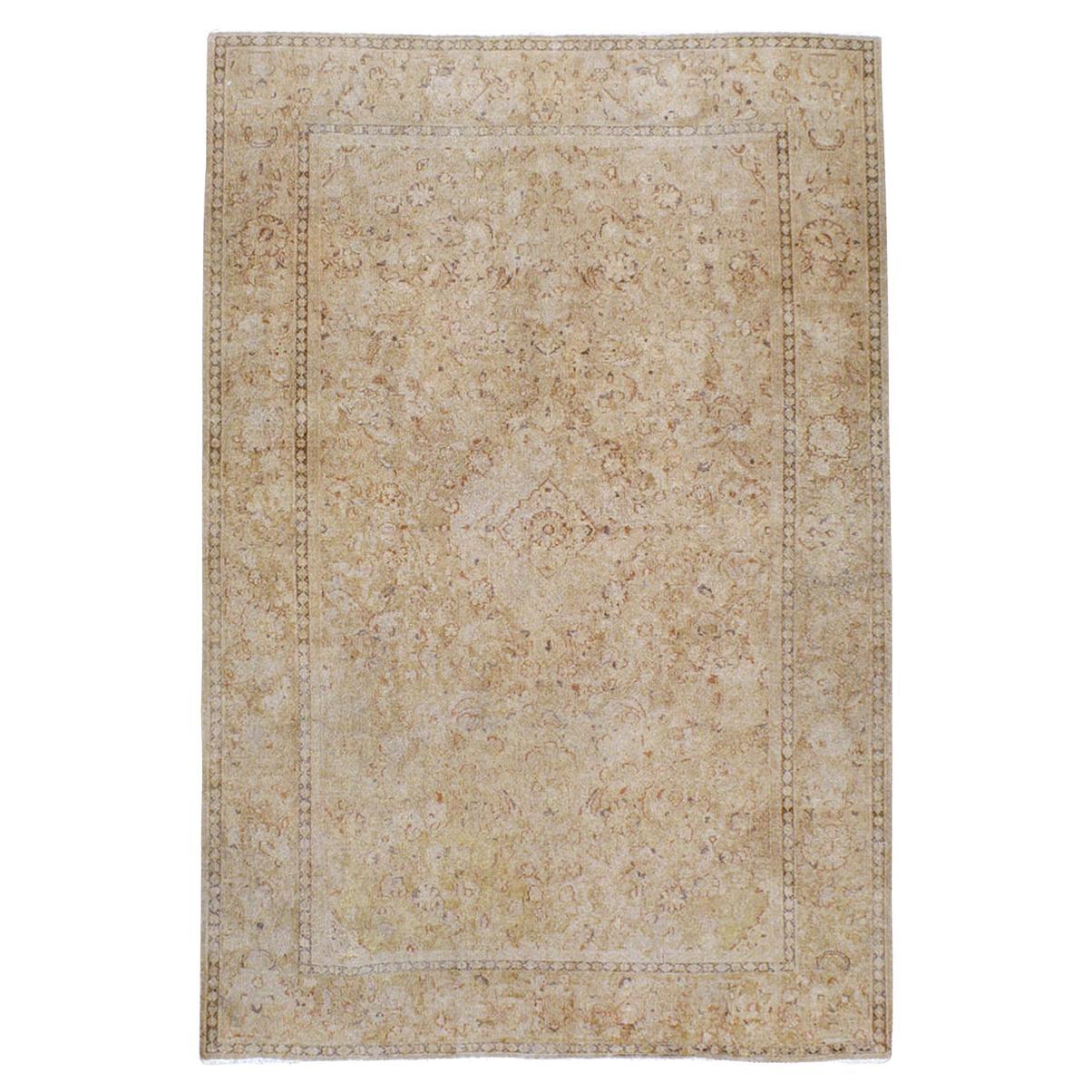 Persischer Kashan-Akzentteppich des frühen 20. Jahrhunderts im Angebot