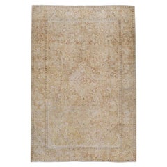 Early 20th Century Persian Kashan Accent Rug