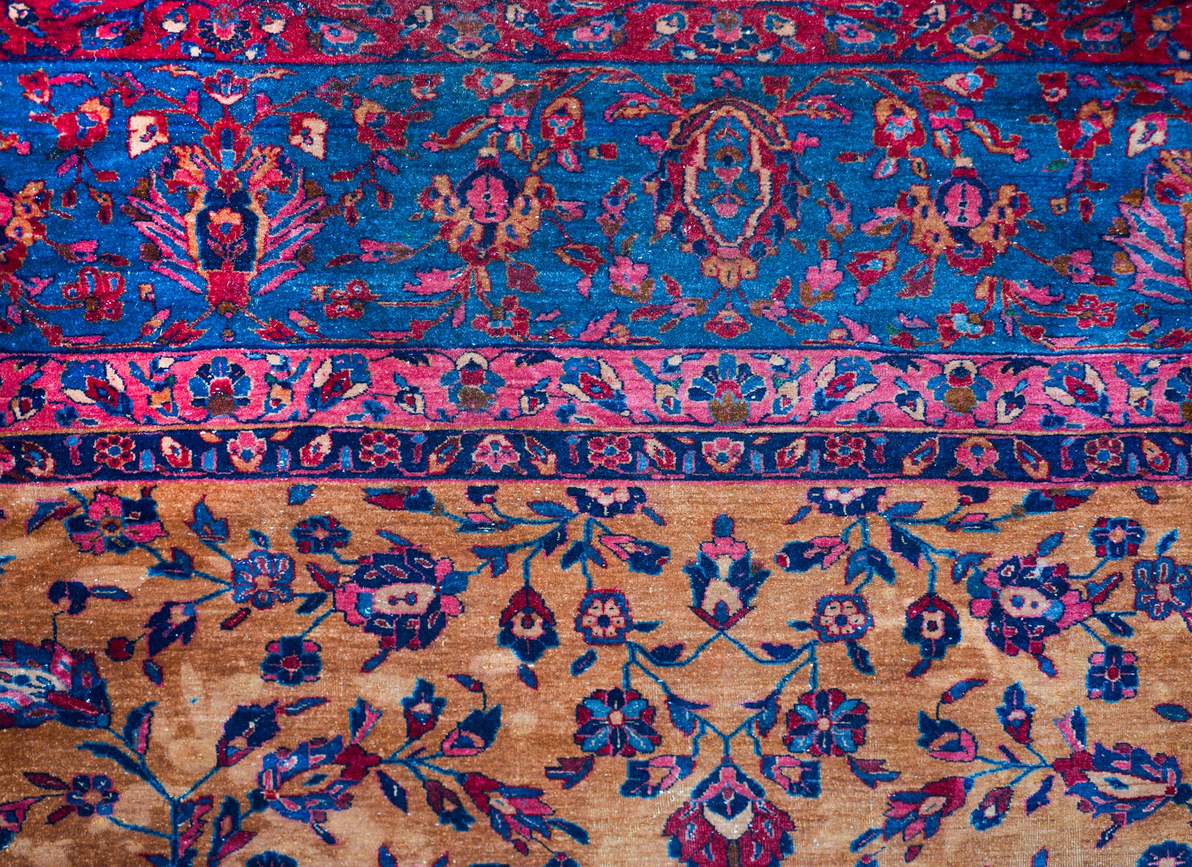 Early 20th Century Persian Kashan Rug For Sale 6
