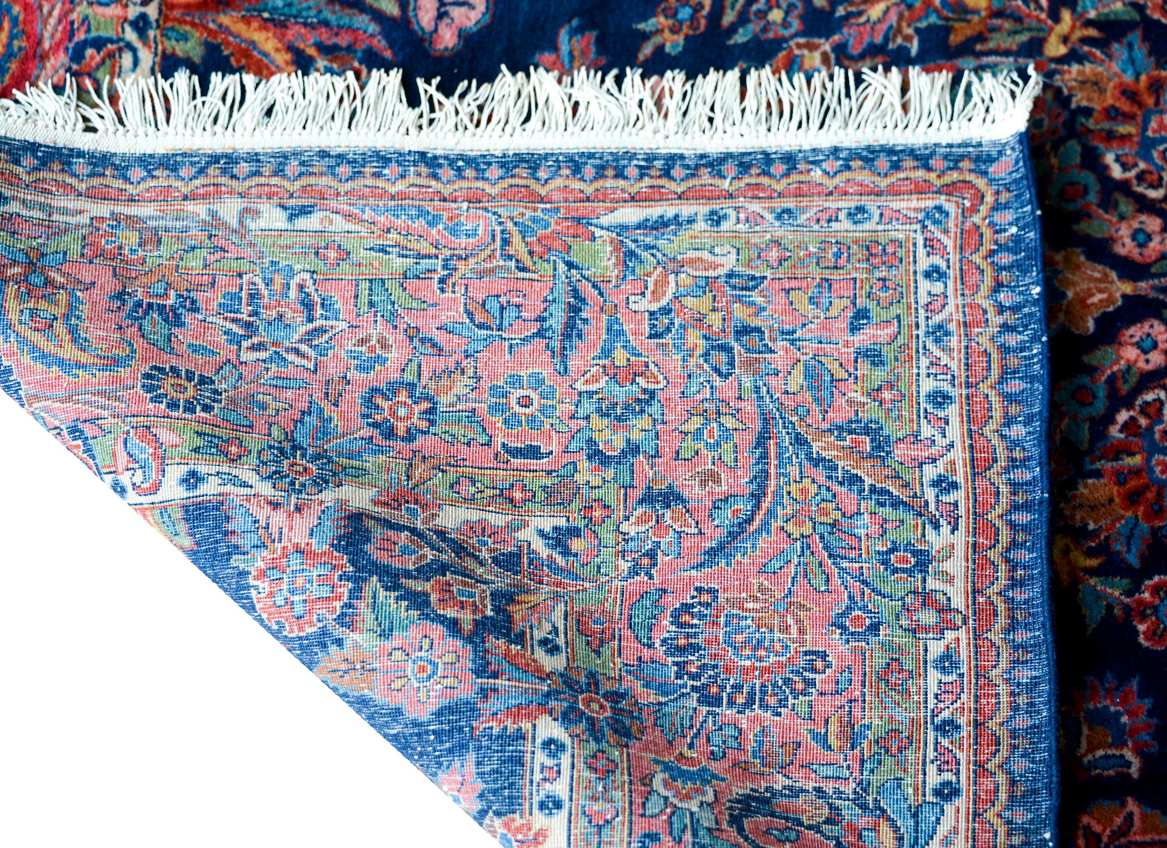 Persischer Kashan-Teppich des frühen 20. Jahrhunderts im Angebot 4