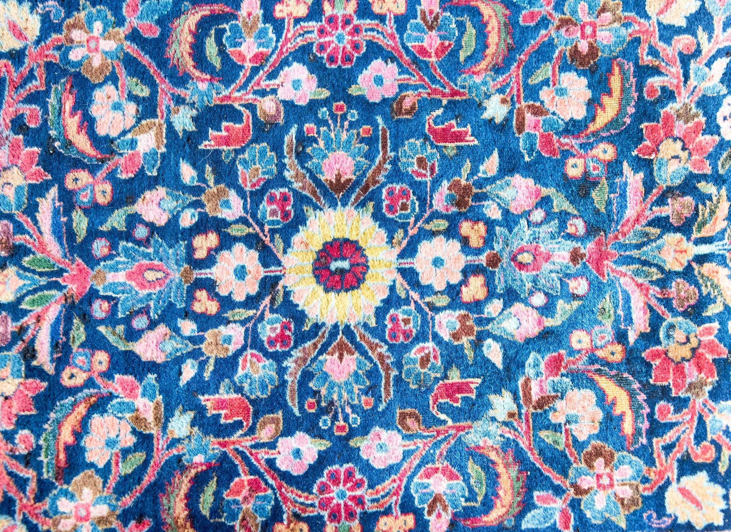 Tappeto persiano Kashan dei primi del Novecento in vendita 4