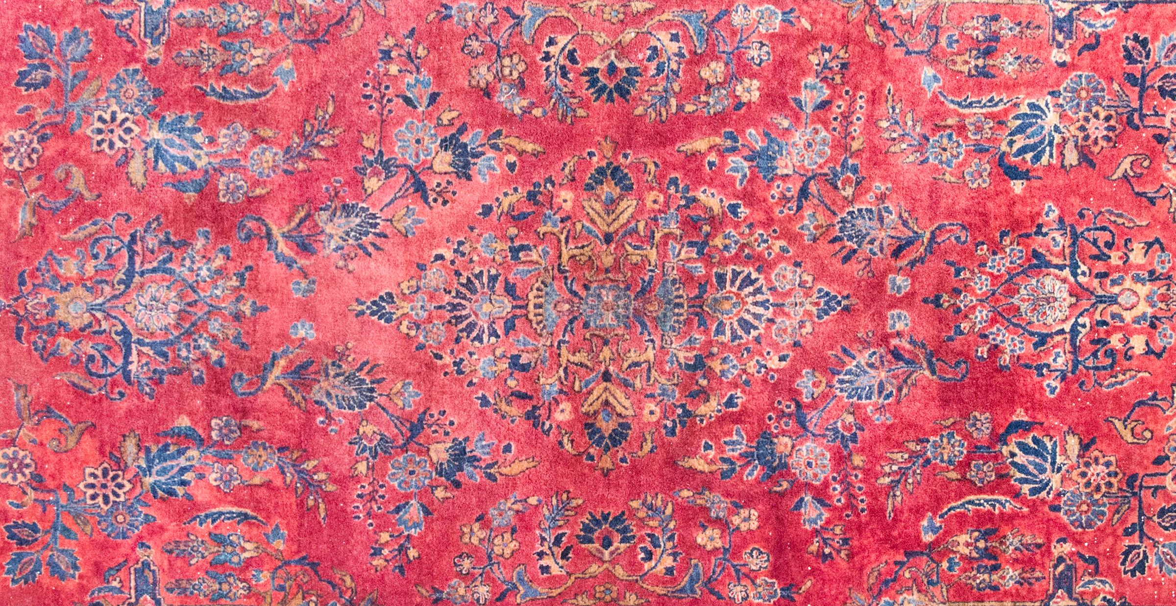 Tappeto persiano Kashan dei primi del Novecento in vendita 4