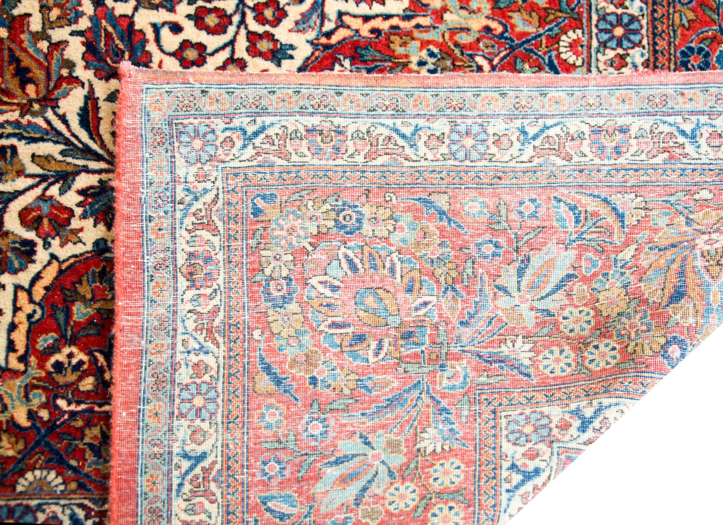Persischer Kashan-Teppich des frühen 20. Jahrhunderts im Angebot 6