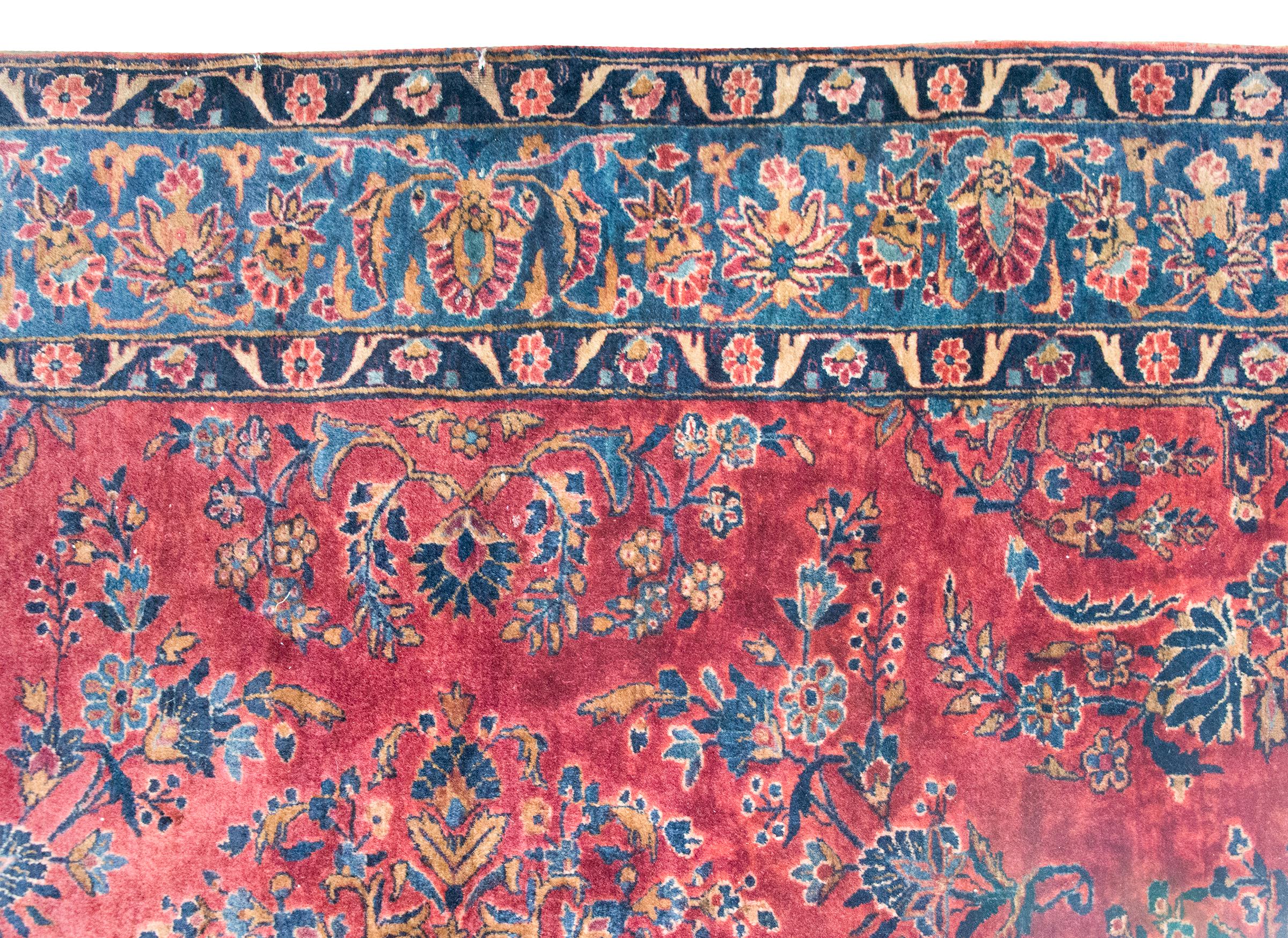 Tappeto persiano Kashan dei primi del Novecento in vendita 6