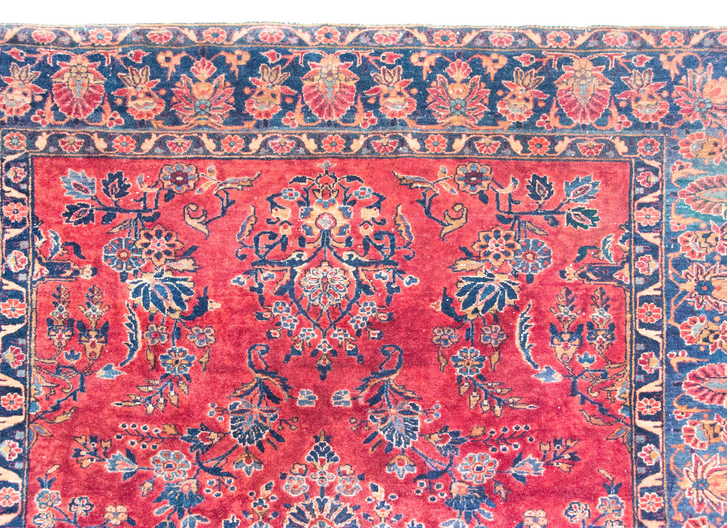 Tappeto persiano Kashan dei primi del Novecento in vendita 7