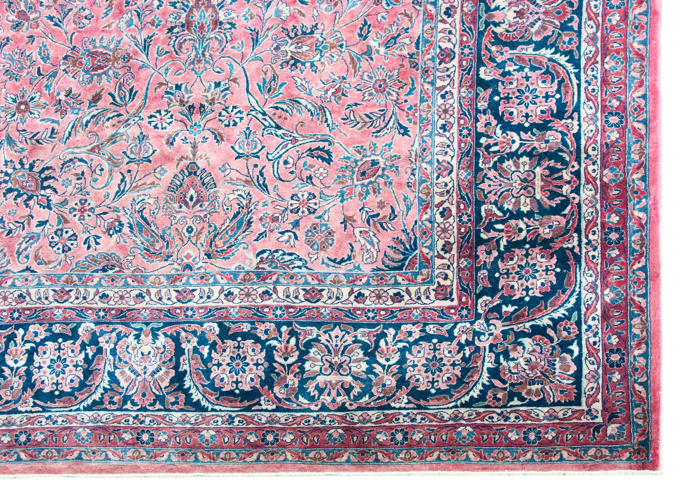 Tappeto persiano Kashan dei primi del Novecento in vendita 7