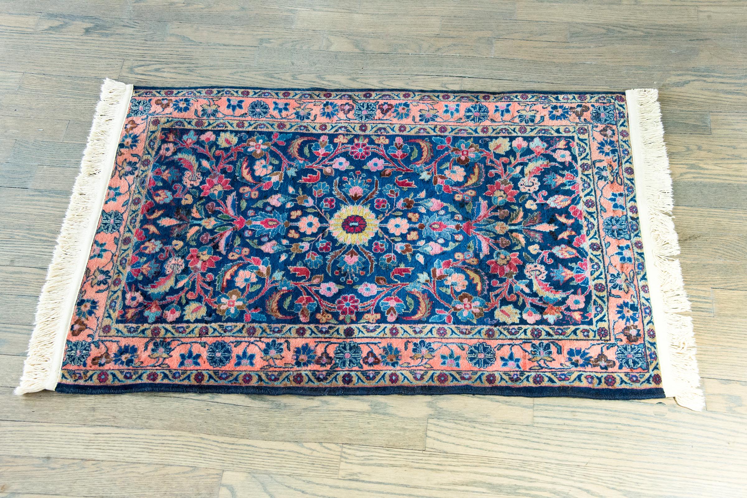 Tappeto persiano Kashan dei primi del Novecento in vendita 8