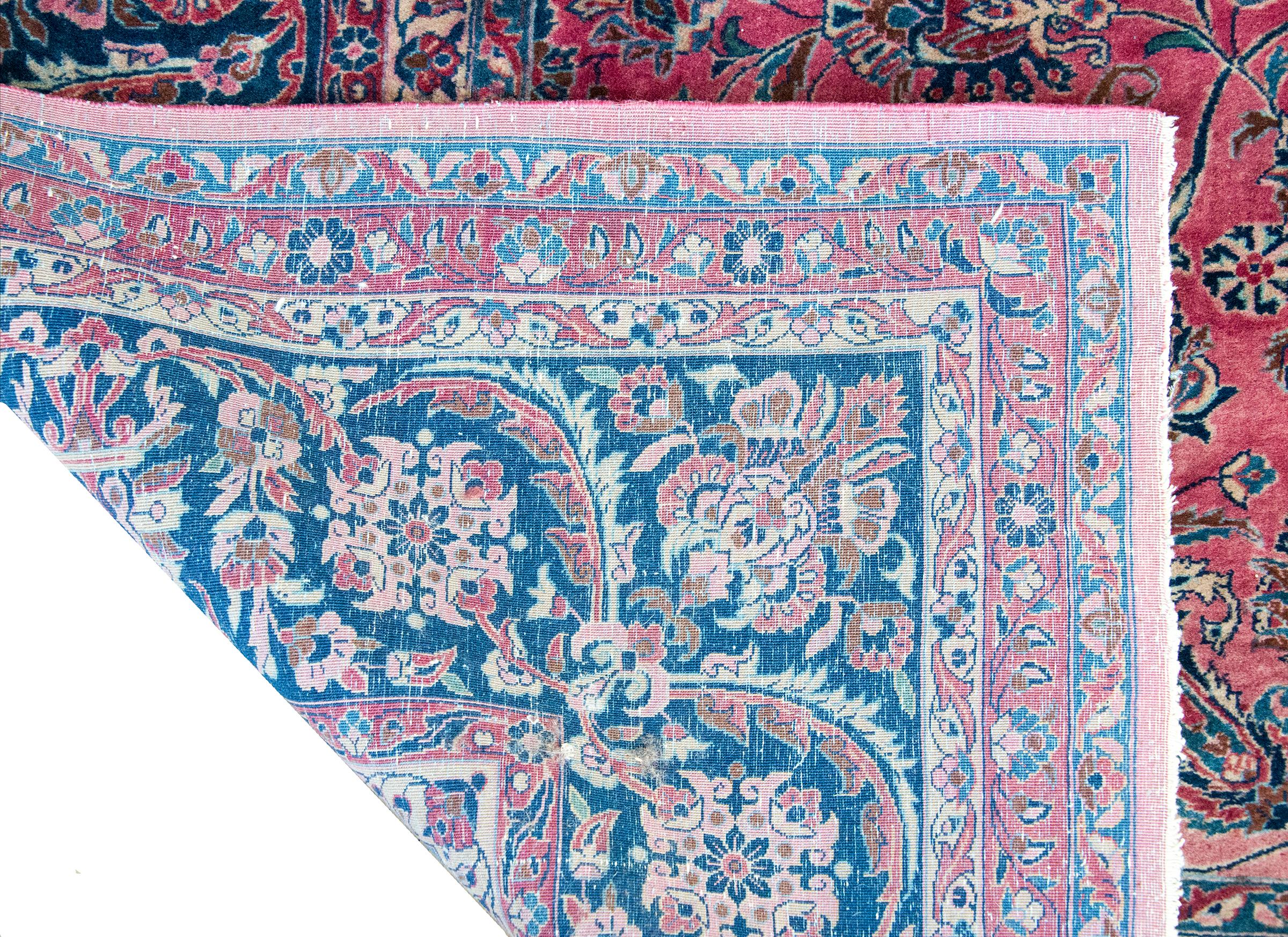 Tappeto persiano Kashan dei primi del Novecento in vendita 8