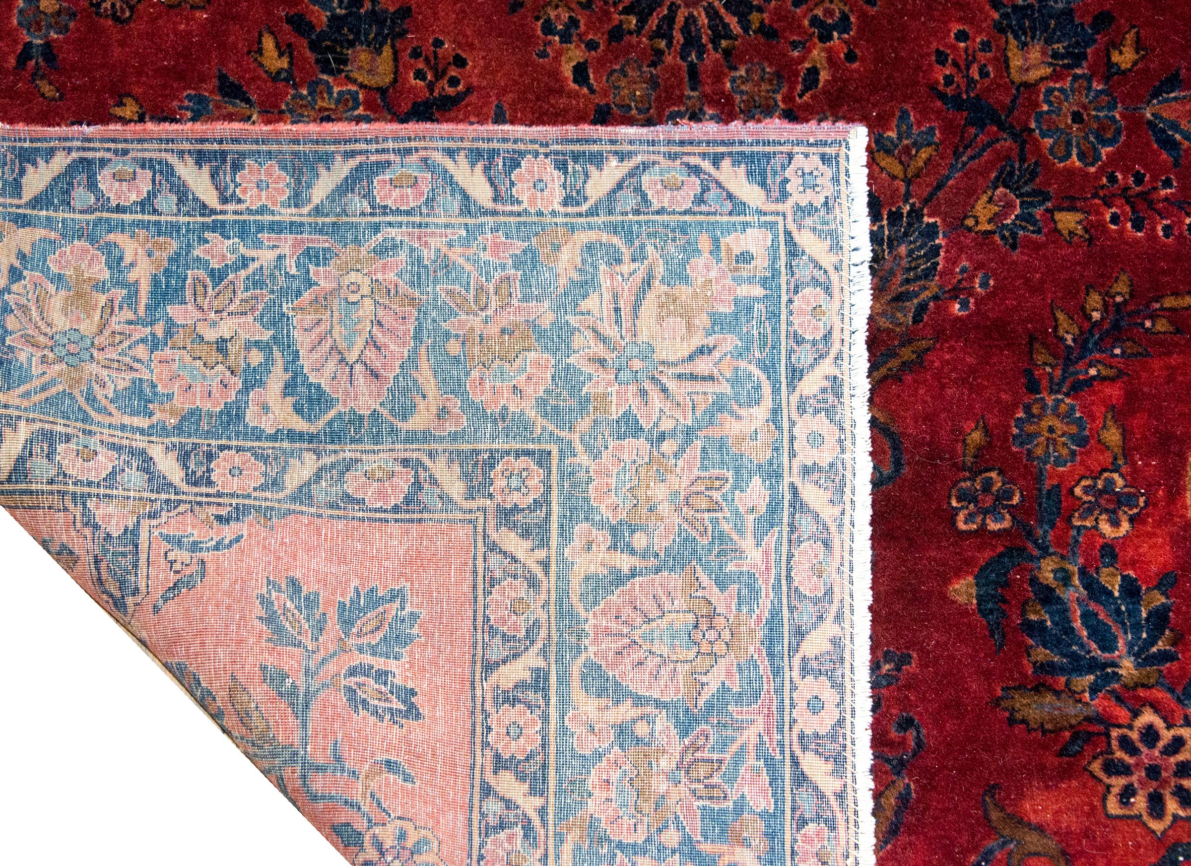 Tappeto persiano Kashan dei primi del Novecento in vendita 9